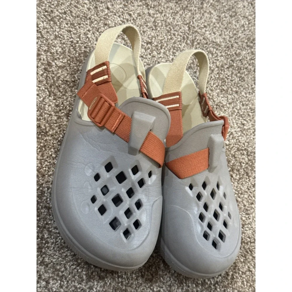 Chaco Chillos Clogs Earth Brown Men's Size 11  Slip-On Comfort Foam Sandals Gorp